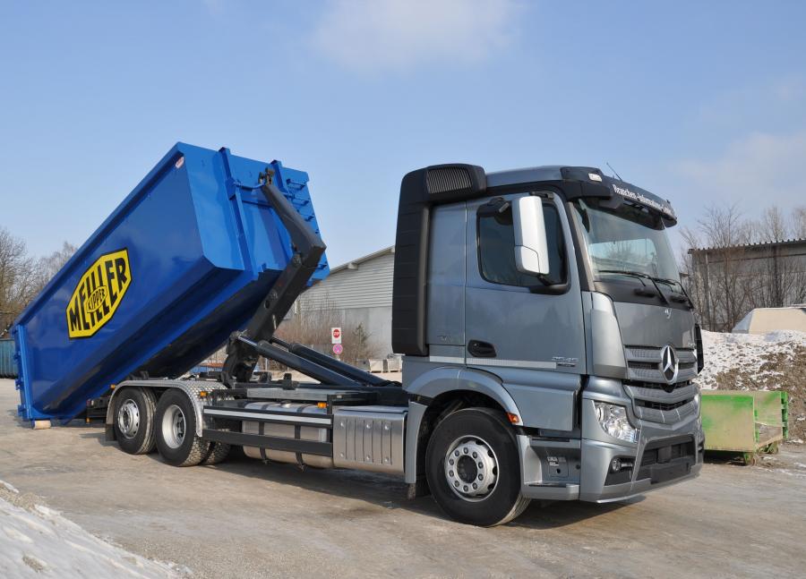  Mercedes-Benz Actros 2545 Abgleitkipper fur Meiller Schnellwechselsystem 2011 года  (фото 1 из 1)